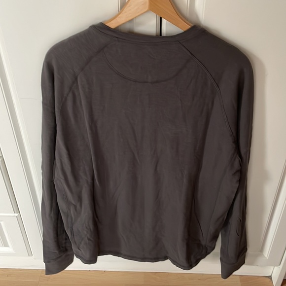GOODMAN Henley! NWT! Men’s XL, Grey, long sleeved! - Picture 5 of 6